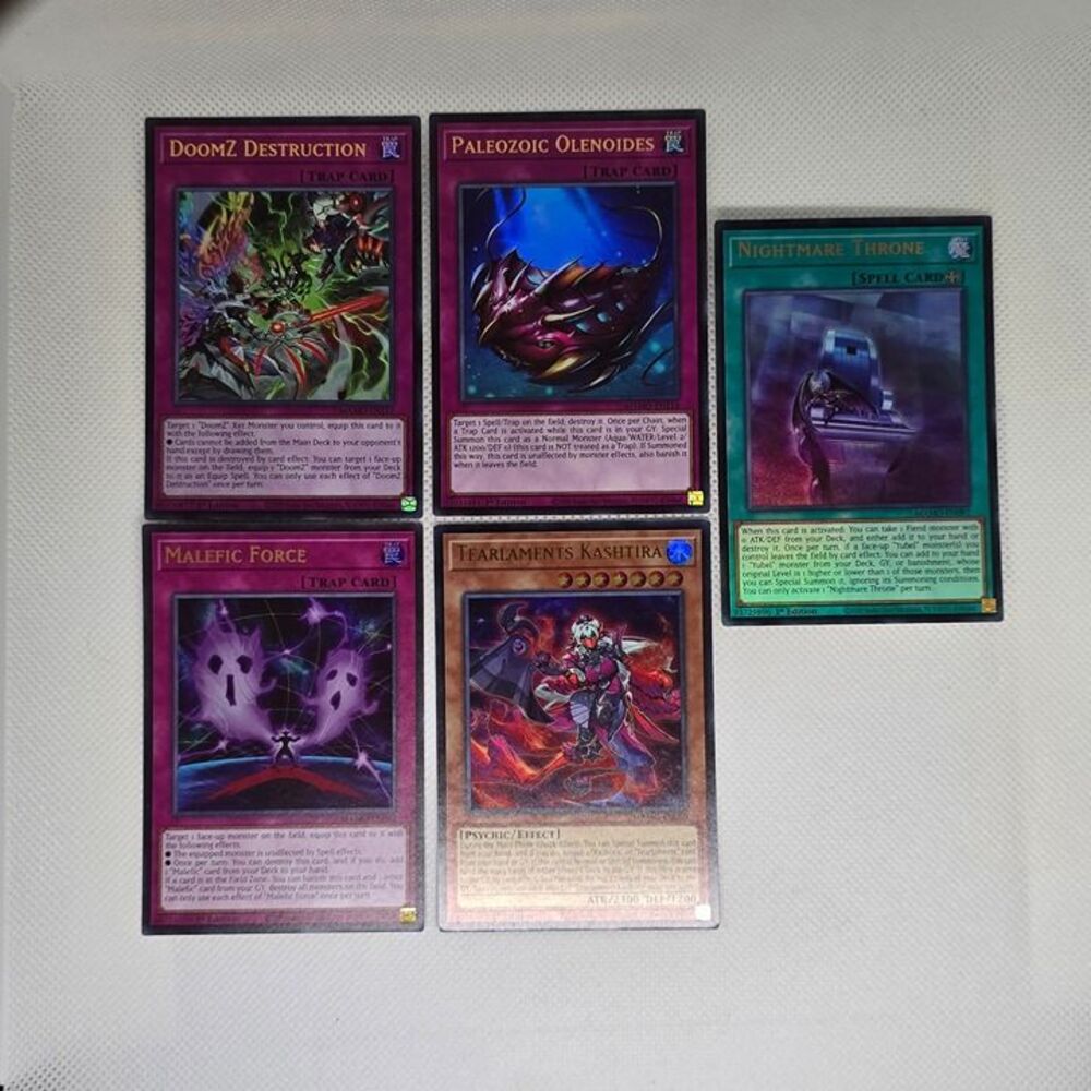 YuGiOh! Magnificent Monsters 5 card set :  mamo-en117,en116,en024,en050,en097